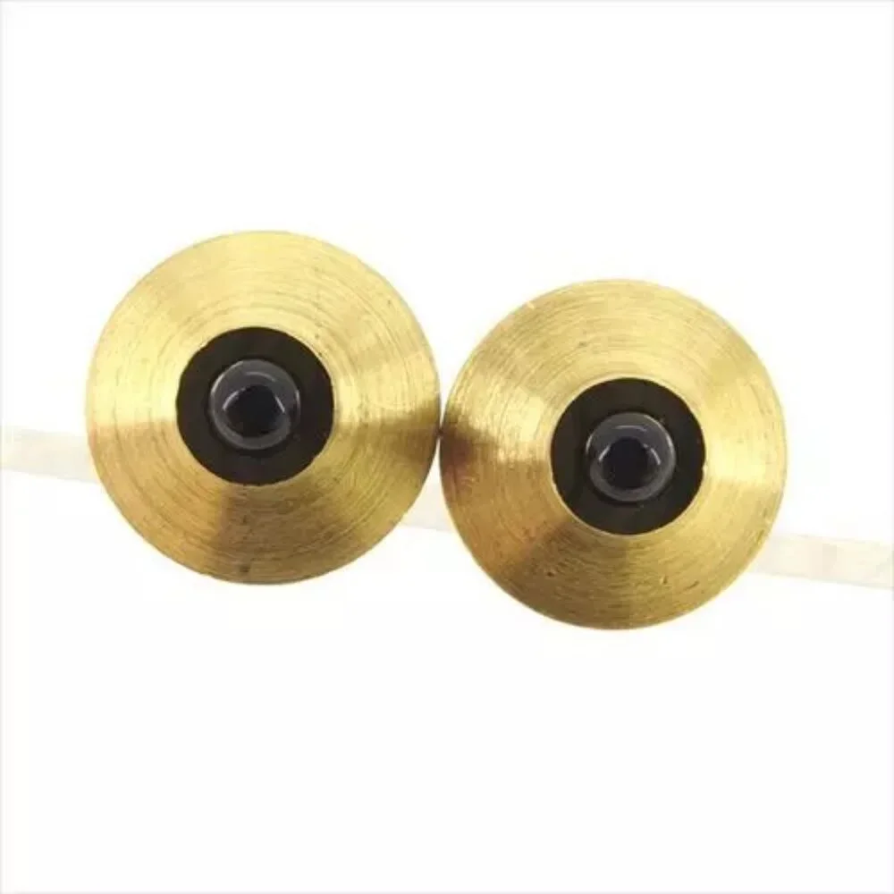 Dunhill cuffs GP Gold Mens Authentic Used
